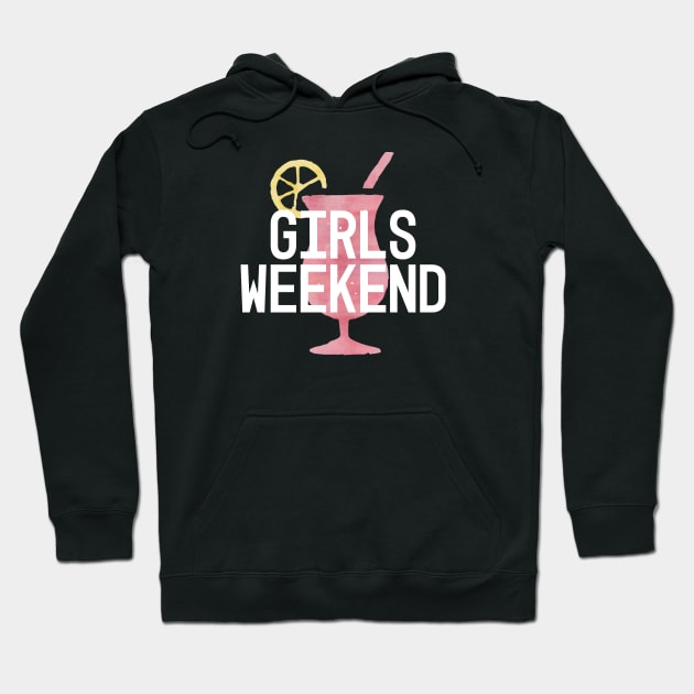 Girls Weekend | Cocktails | Girls Trip Hoodie by ABcreative